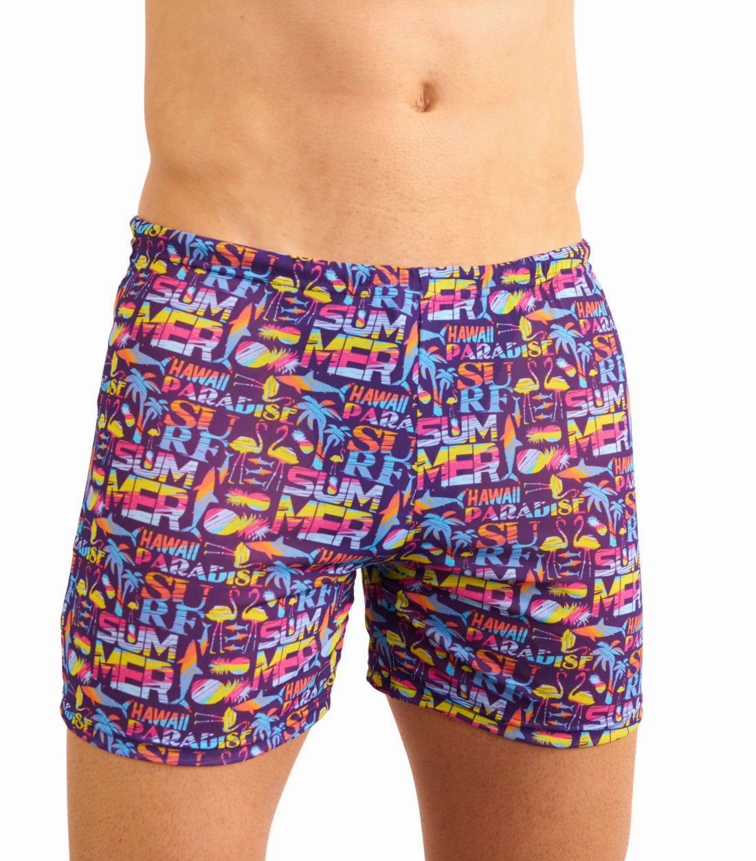 Aloha Tan Through Swim Shorts