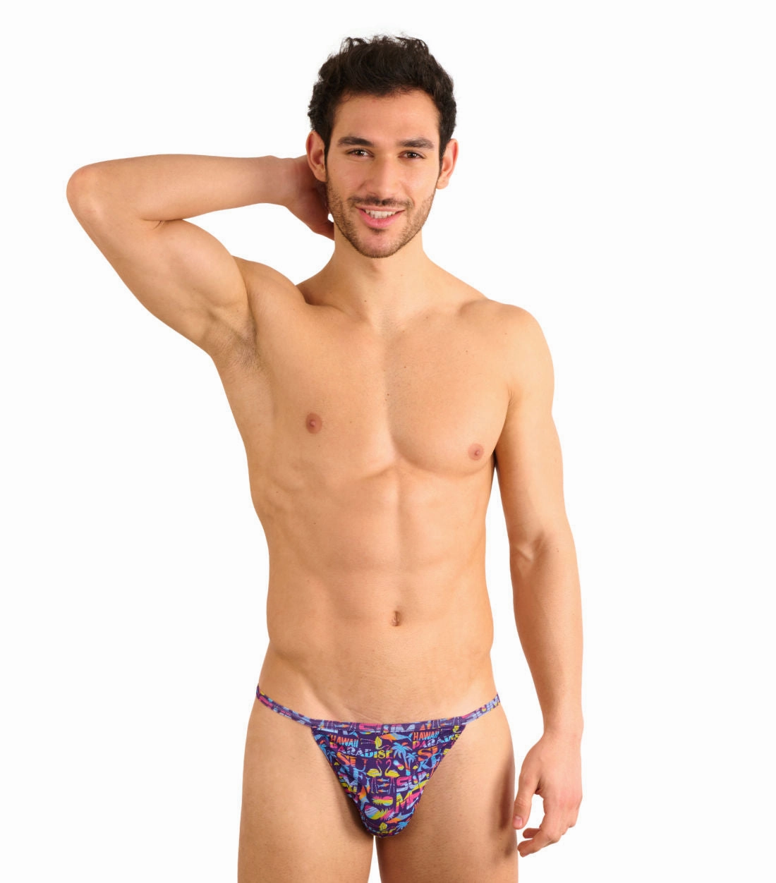 Aloha Tan Through Swim Tanga