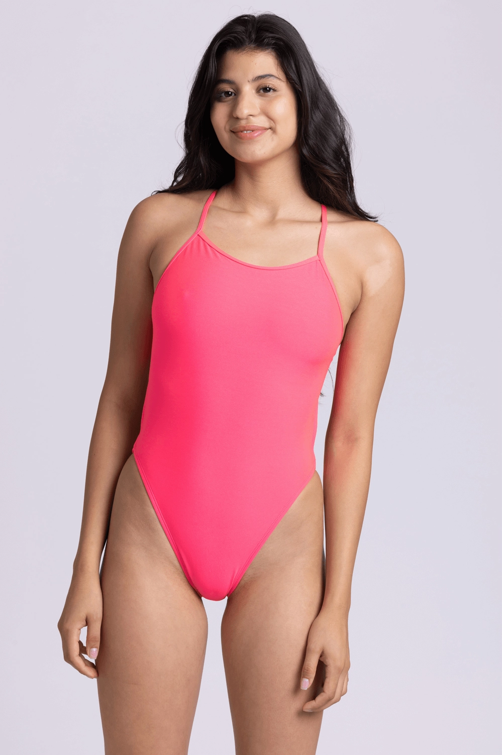 Alyssa One Piece Swimsuit - Hot Pink