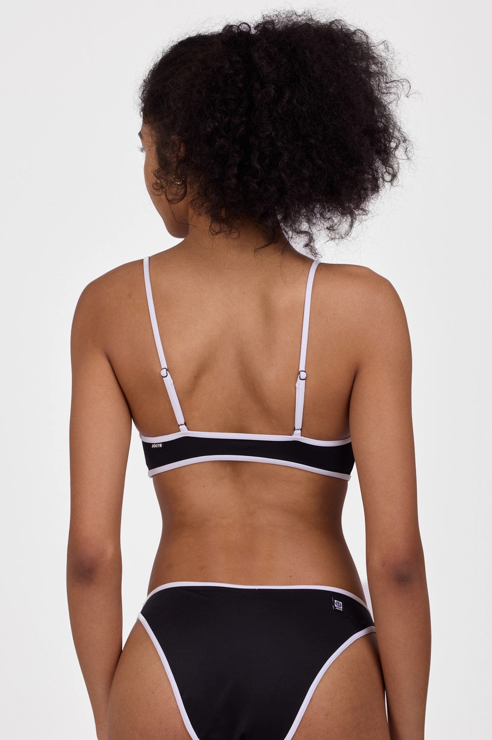 Amanda Bikini Top - Black & White