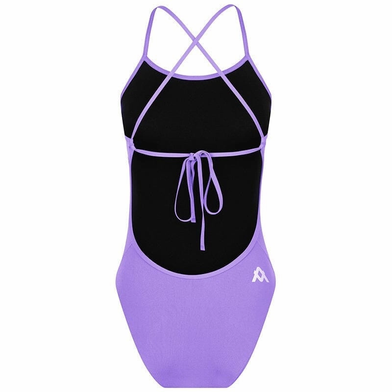 AMANZI Girls Tie-Back Swimsuit - Iris