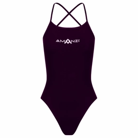 AMANZI Girls Tie-Back Swimsuit - Persia swim training suits women, performance one piece swimsuits