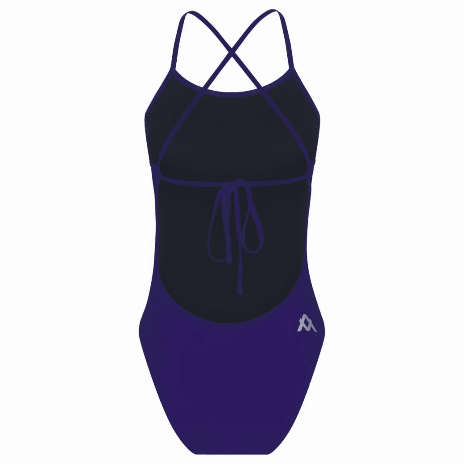 AMANZI Women's Tie-Back Swimsuit - Blueberry