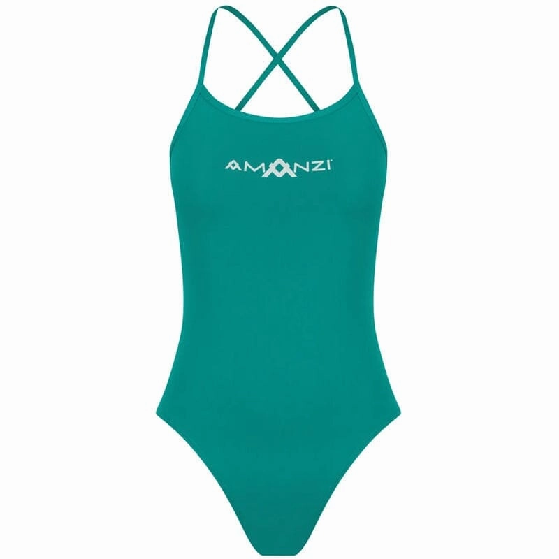 AMANZI Women's Tie-Back Swimsuit - Capri swim training suits women, performance one piece swimsuits