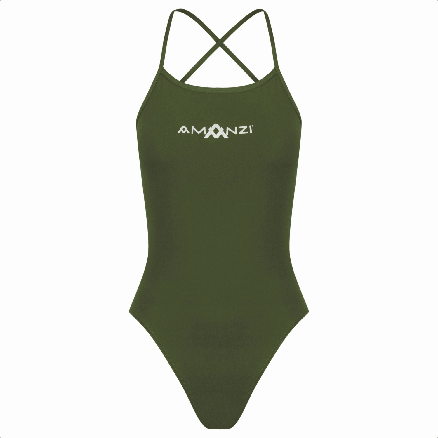 AMANZI Women's Tie-Back Swimsuit - Memphis swim training suits women, performance one piece swimsuits