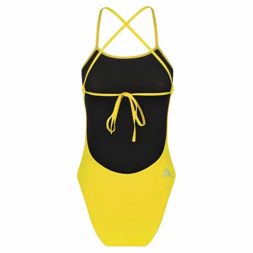AMANZI Women's Tie-Back Swimsuit - Sunshine