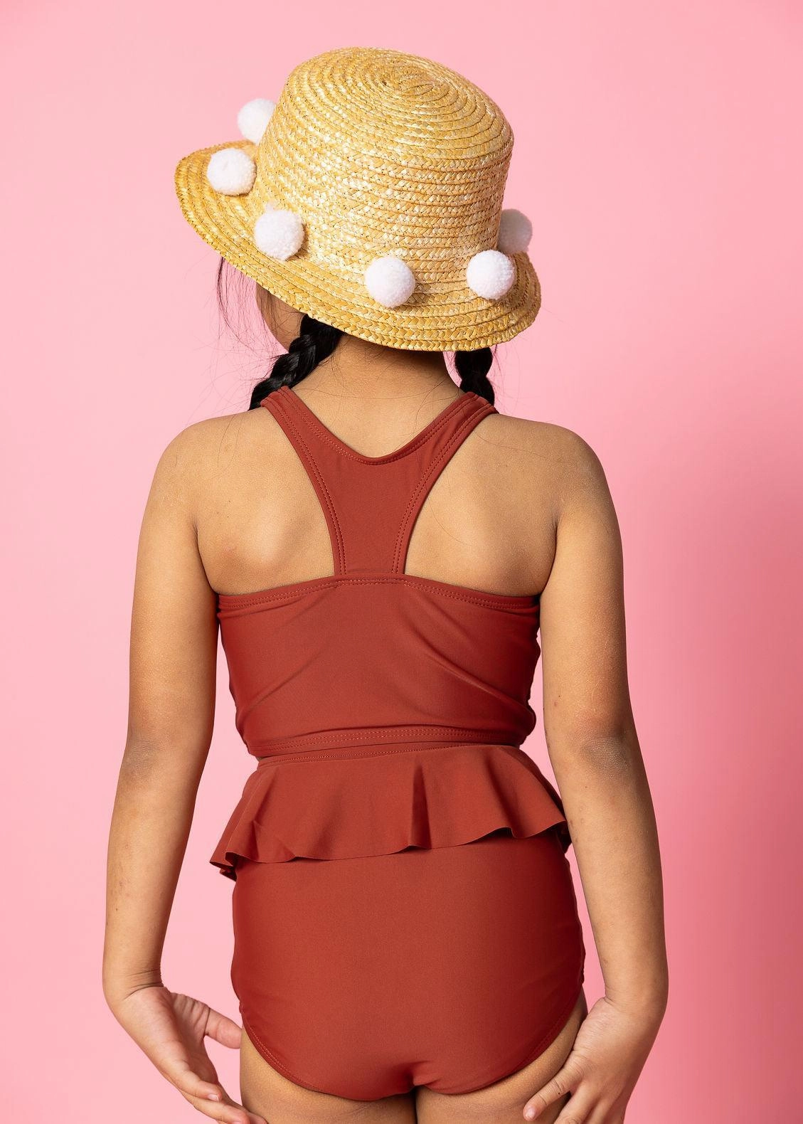 Amber Brown | Mini Peplum Bottoms