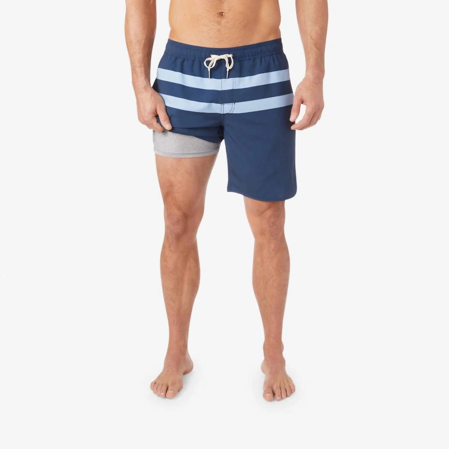 Anchor Trunk In Light Blue Stripe