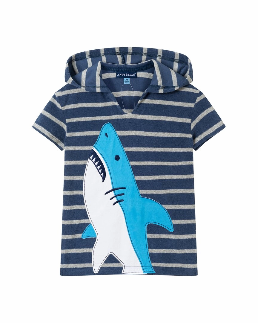 Andy & Evan Hooded Cover-Up boys swimwear sets, boys swim trunks
