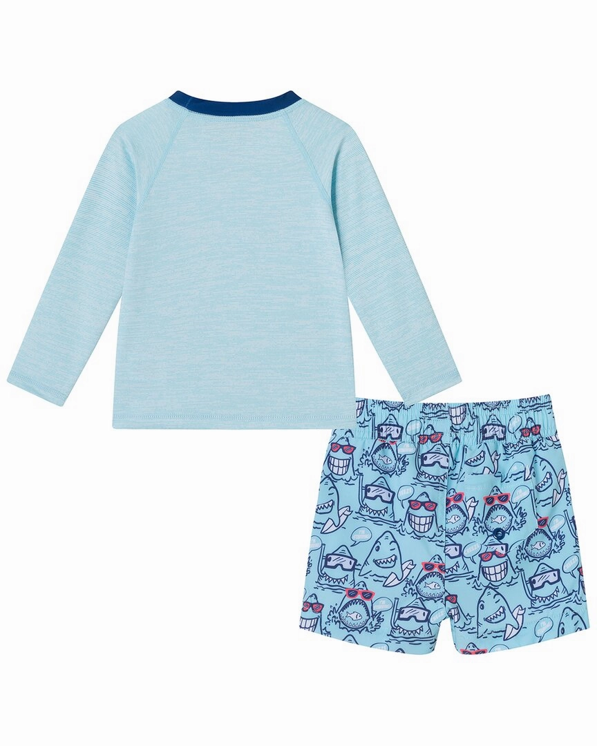 Andy & Evan Rashguard & Board Short Set