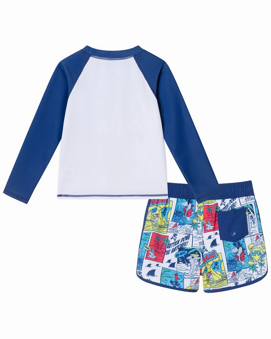 Andy & Evan Rashguard & Board Short Set