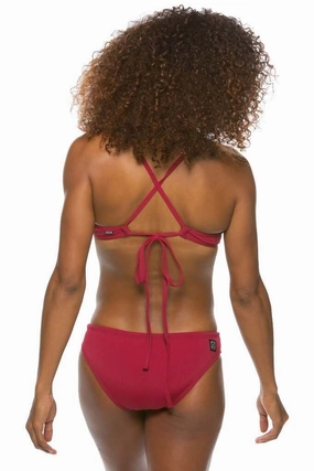 Andy Bikini Bottom - Cranberry all types of swimwear, stylish swimwear for all body types