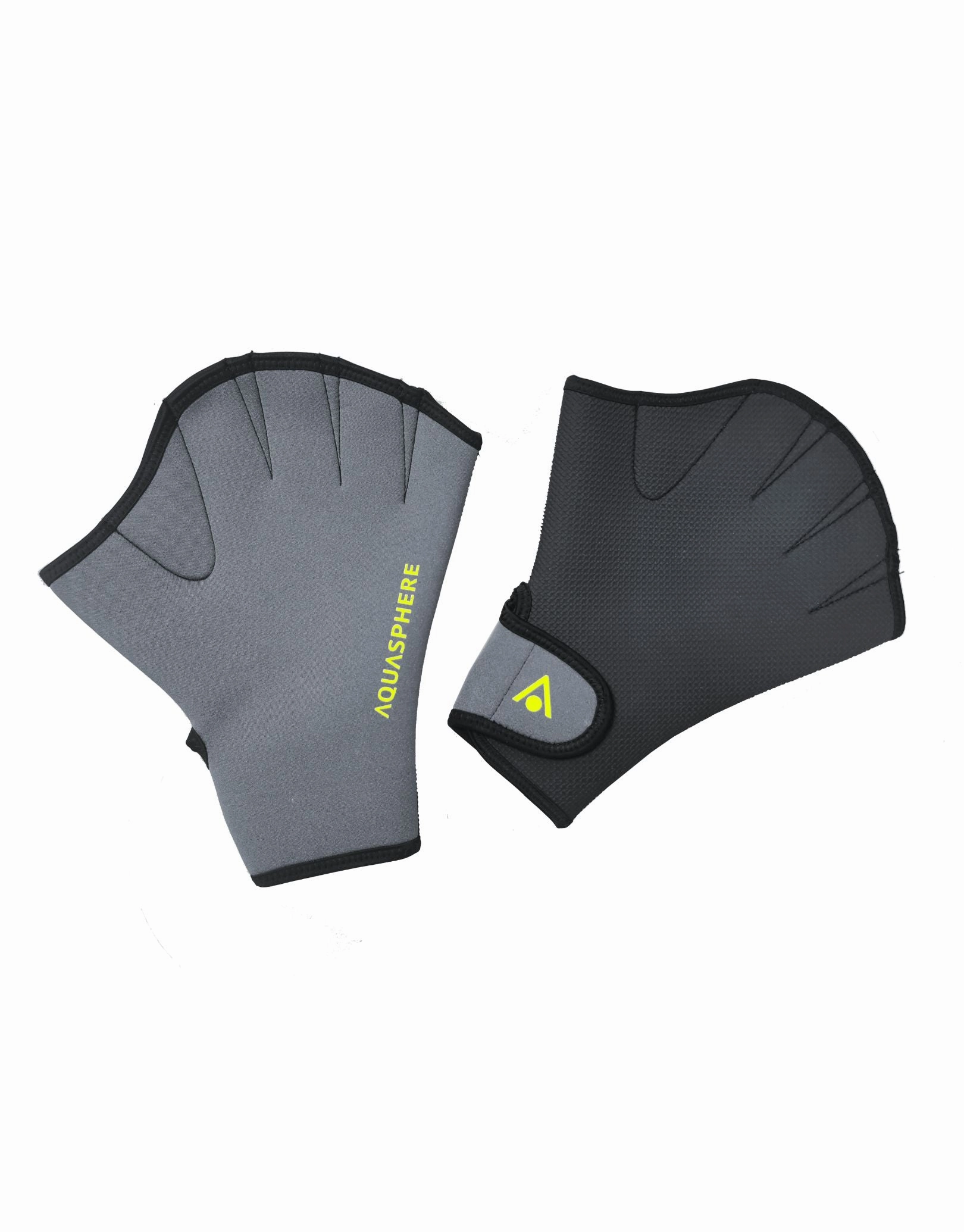 Aqua Fitness Swim Gloves - Grey/Black aqua sphere swimwear, professional aqua sphere swimsuits
