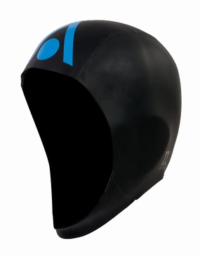 Aquaskin Open Water Hood - Black/Blue aqua sphere swimwear, professional aqua sphere swimsuits