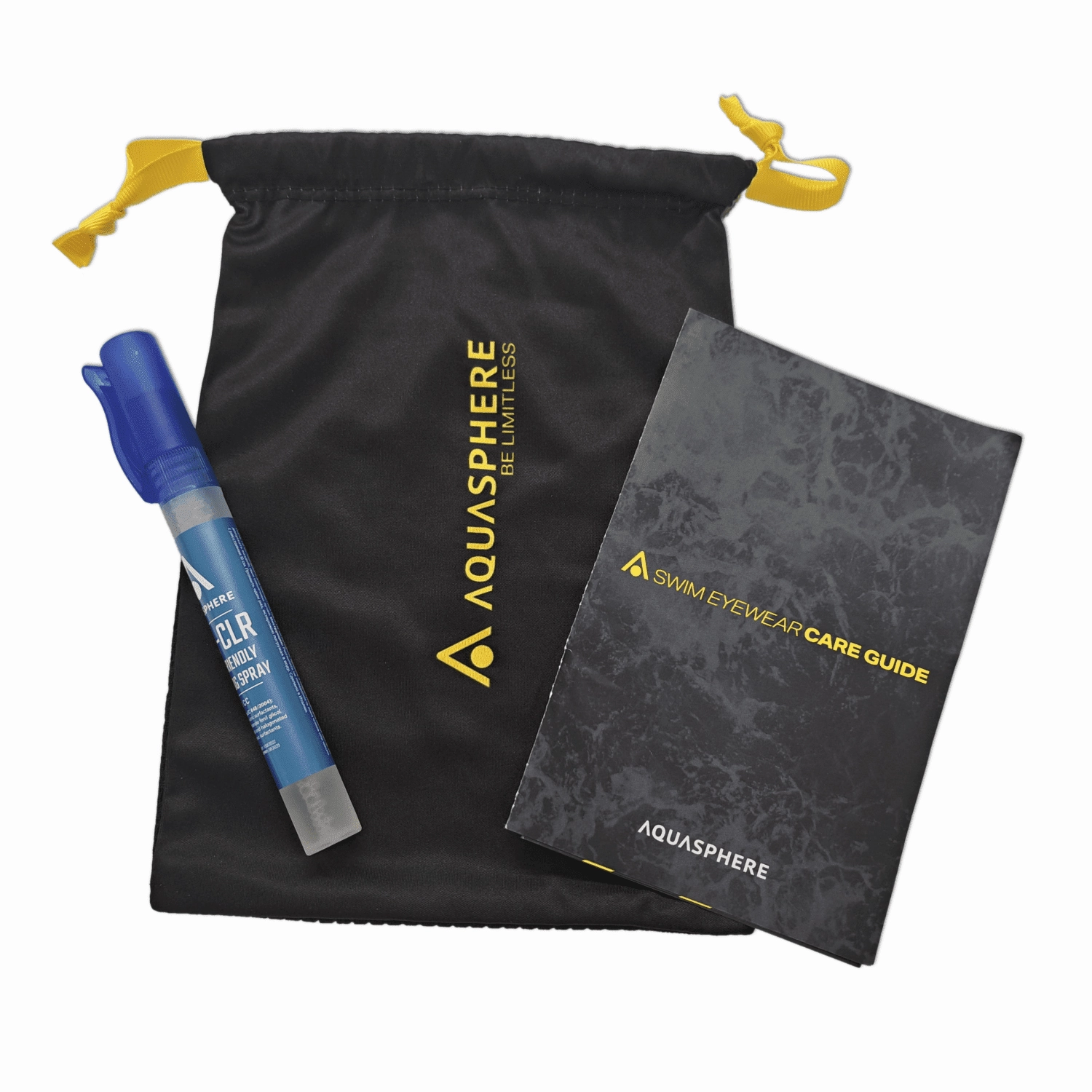 Aquasphere Goggle Care Kit anti fog swim goggles, swim training goggles