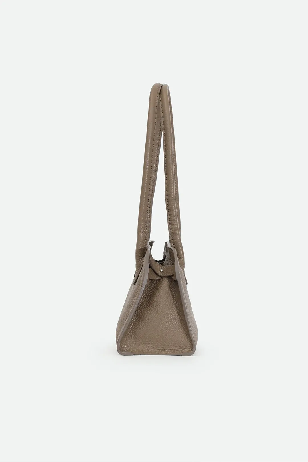 ARDEN 12 BAG IN ITALIAN TAUPE TRIM LEATHER