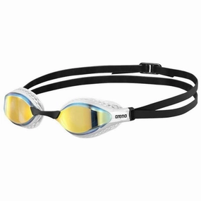 Arena Airspeed Mirror Goggles - Copper/White anti fog swim goggles, swim training goggles
