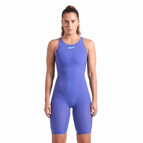 arena Powerskin Impulso Womens Open Back Kneeskin - Future Dusk performance swimwear for women, athletic swimsuits