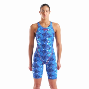 Arena Powerskin ST NEXT Womens Kneeskin Limited Edition - Splashy/Multi swim training suits women, performance one piece swimsuits