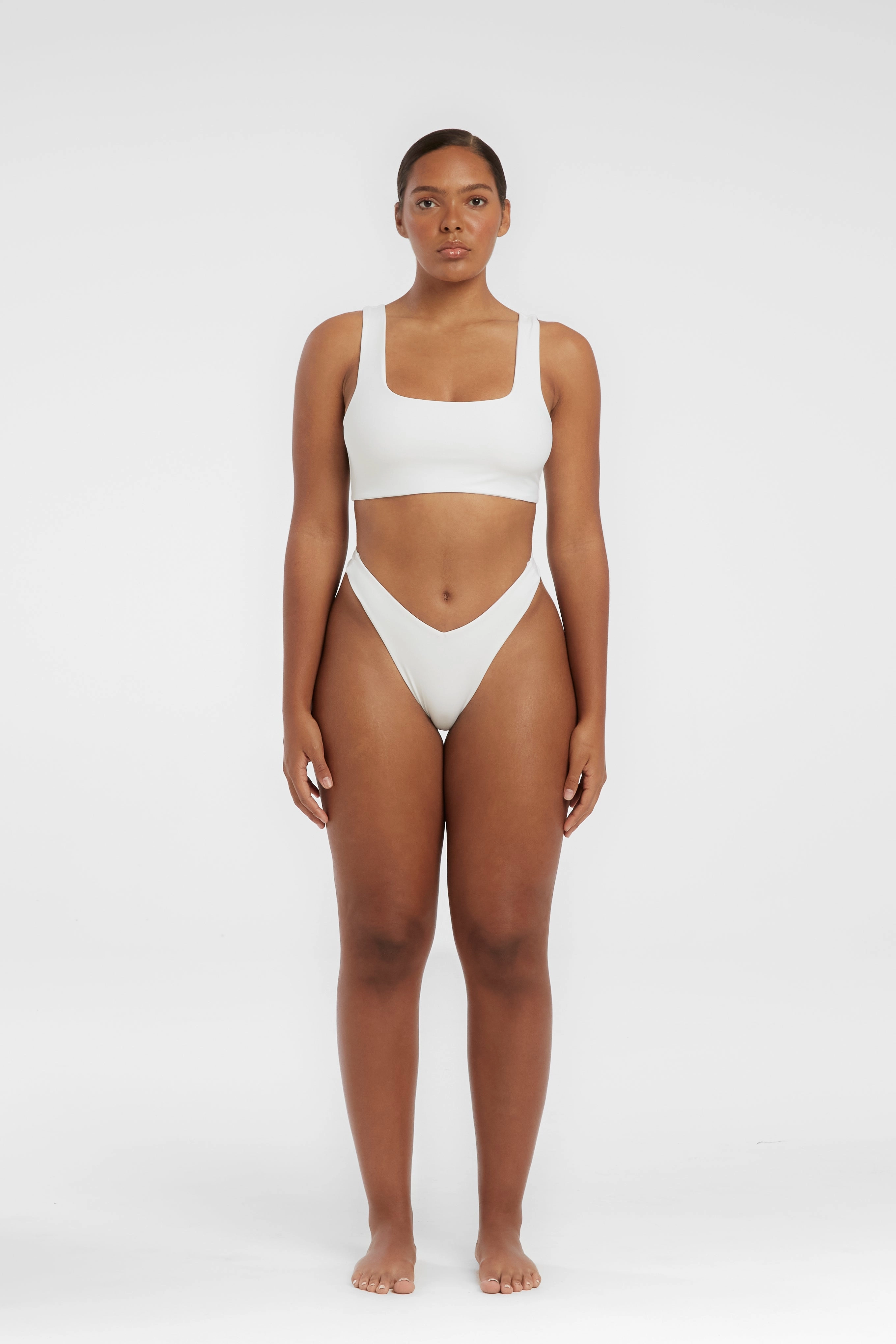 Aria Top - Sea Salt soft fabric swimwear women, resort swimwear for ladies
