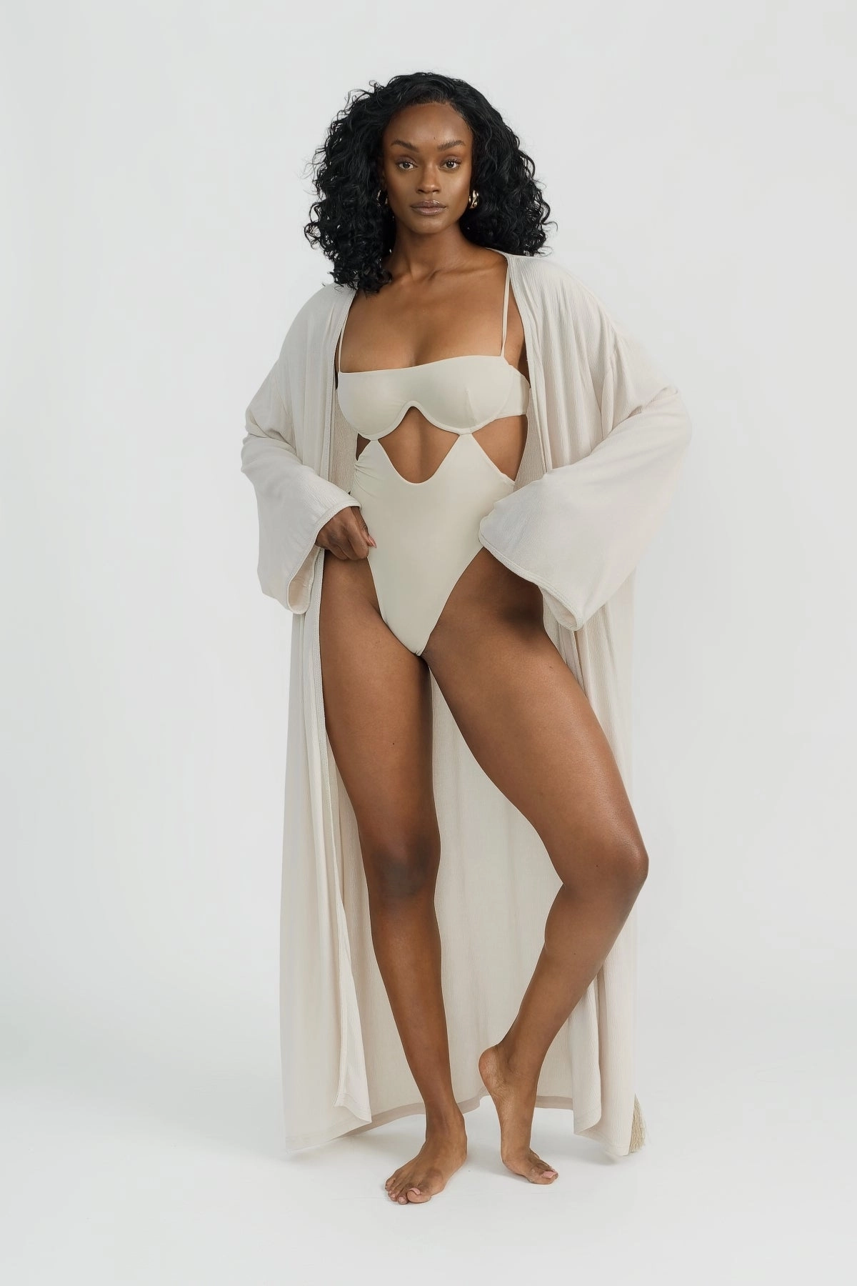 Arlo Robe - Coconut
