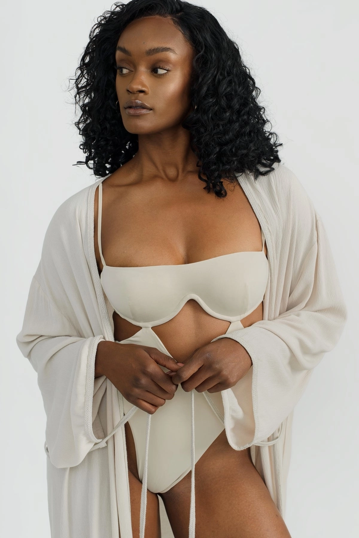 Arlo Robe - Coconut