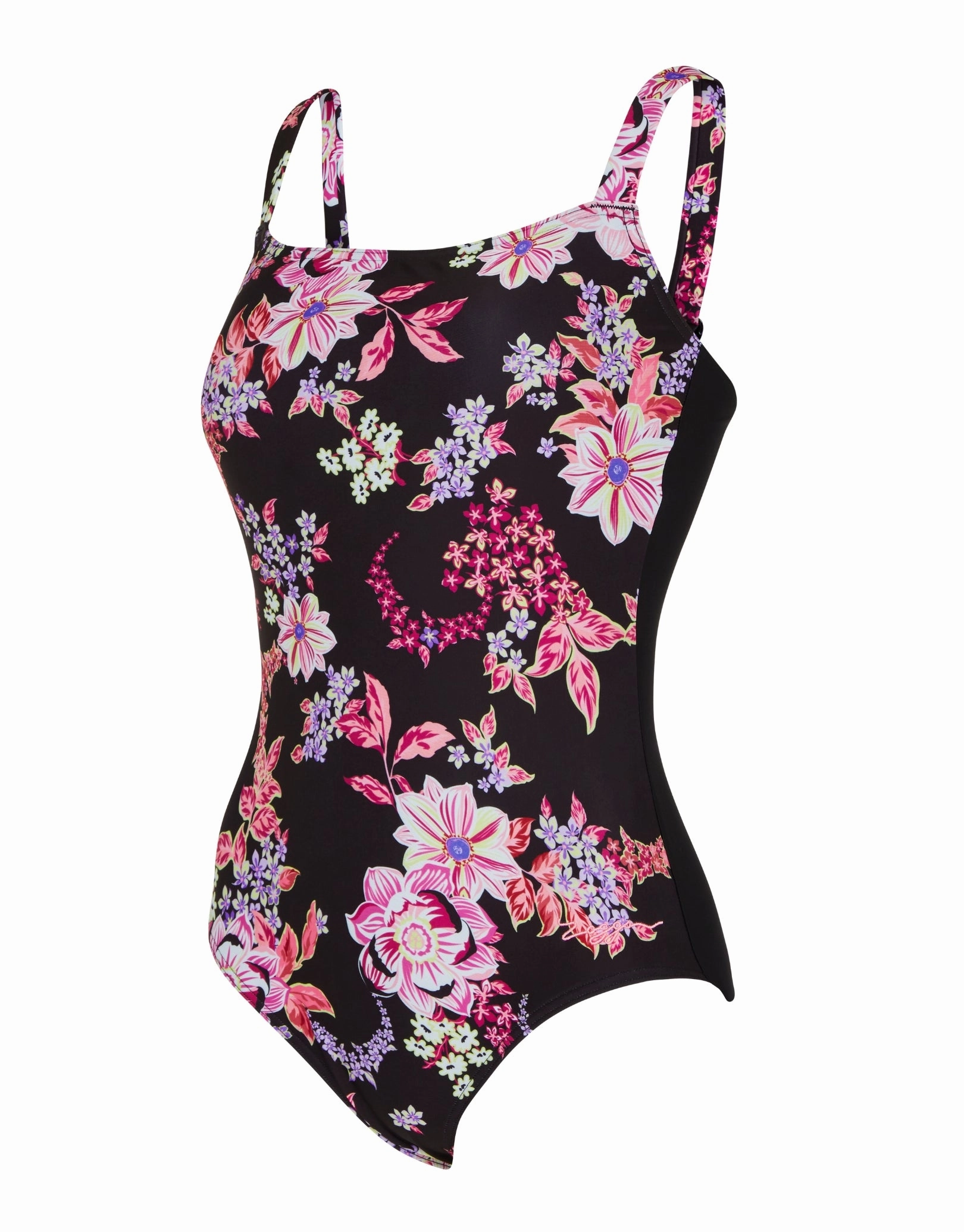 Artisan Adjustable Classicback Swimsuit - Black/Pink