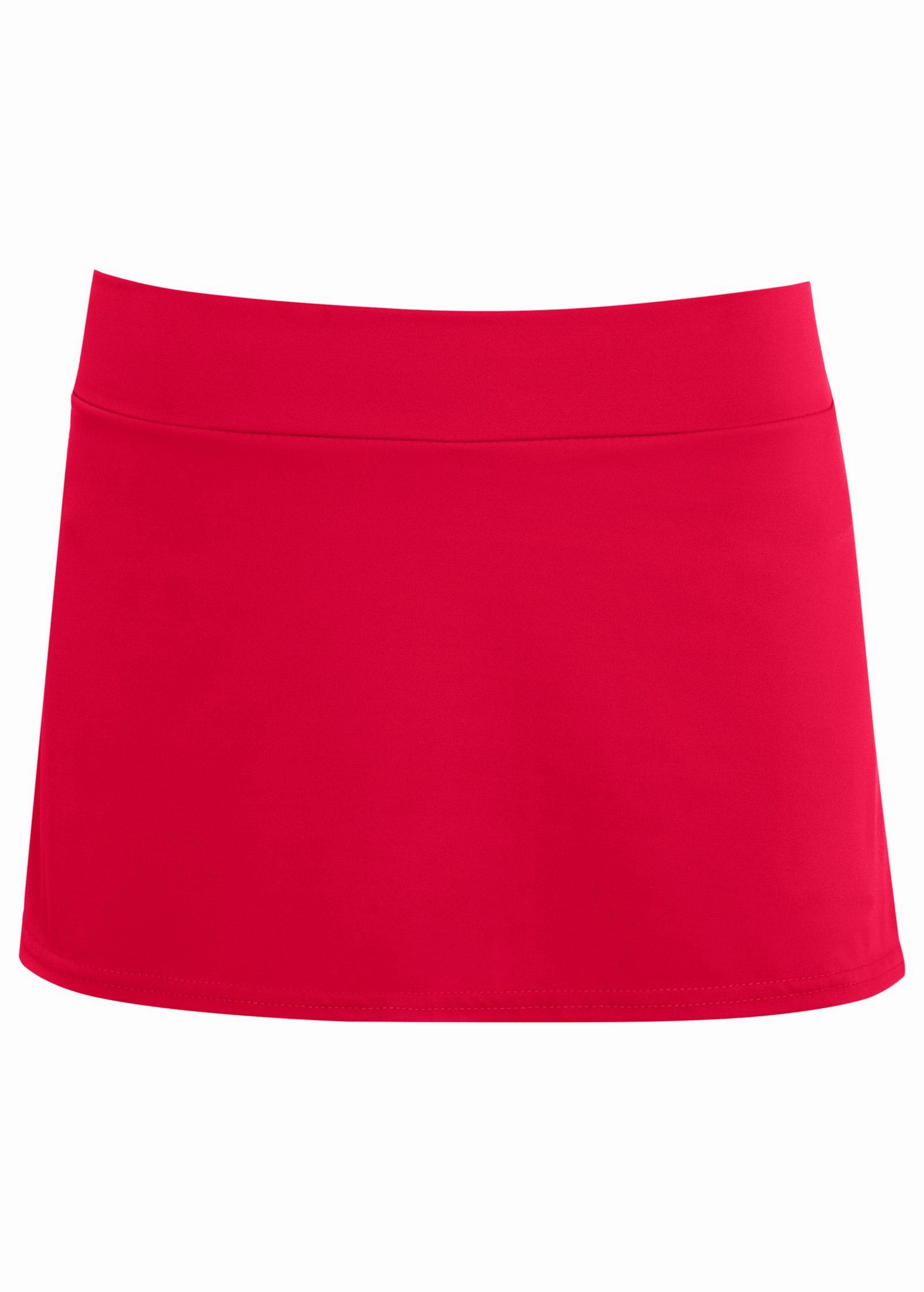 Aruba Swim Skirt - Red Hot