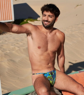 Aruba Tan Through Swim Tanga tan through swimwear men, mens breathable swimwear