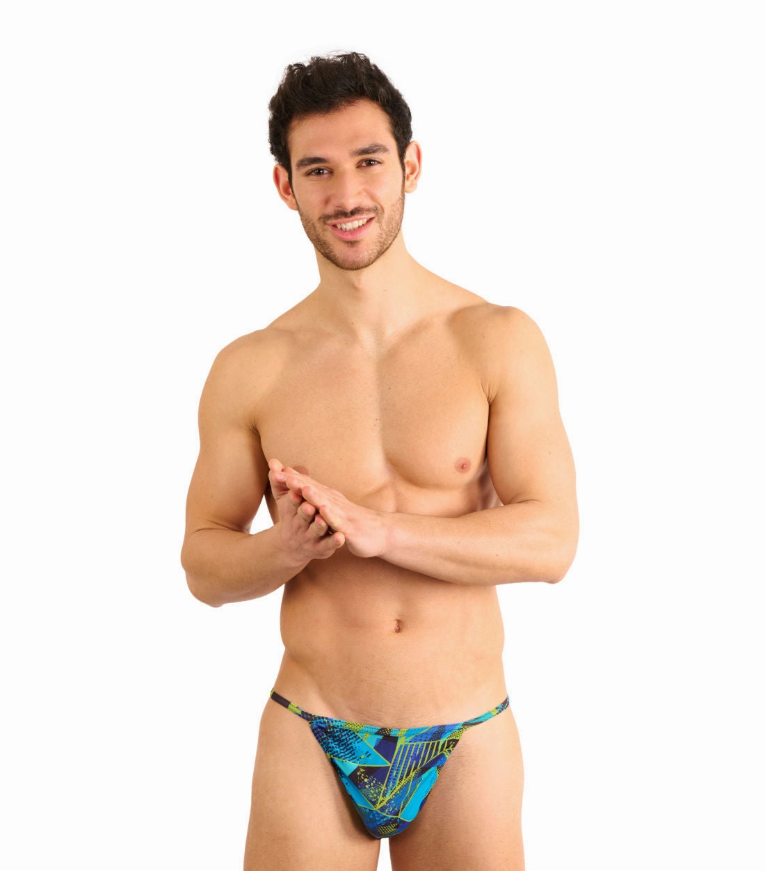 Aruba Tan Through Swim Tanga
