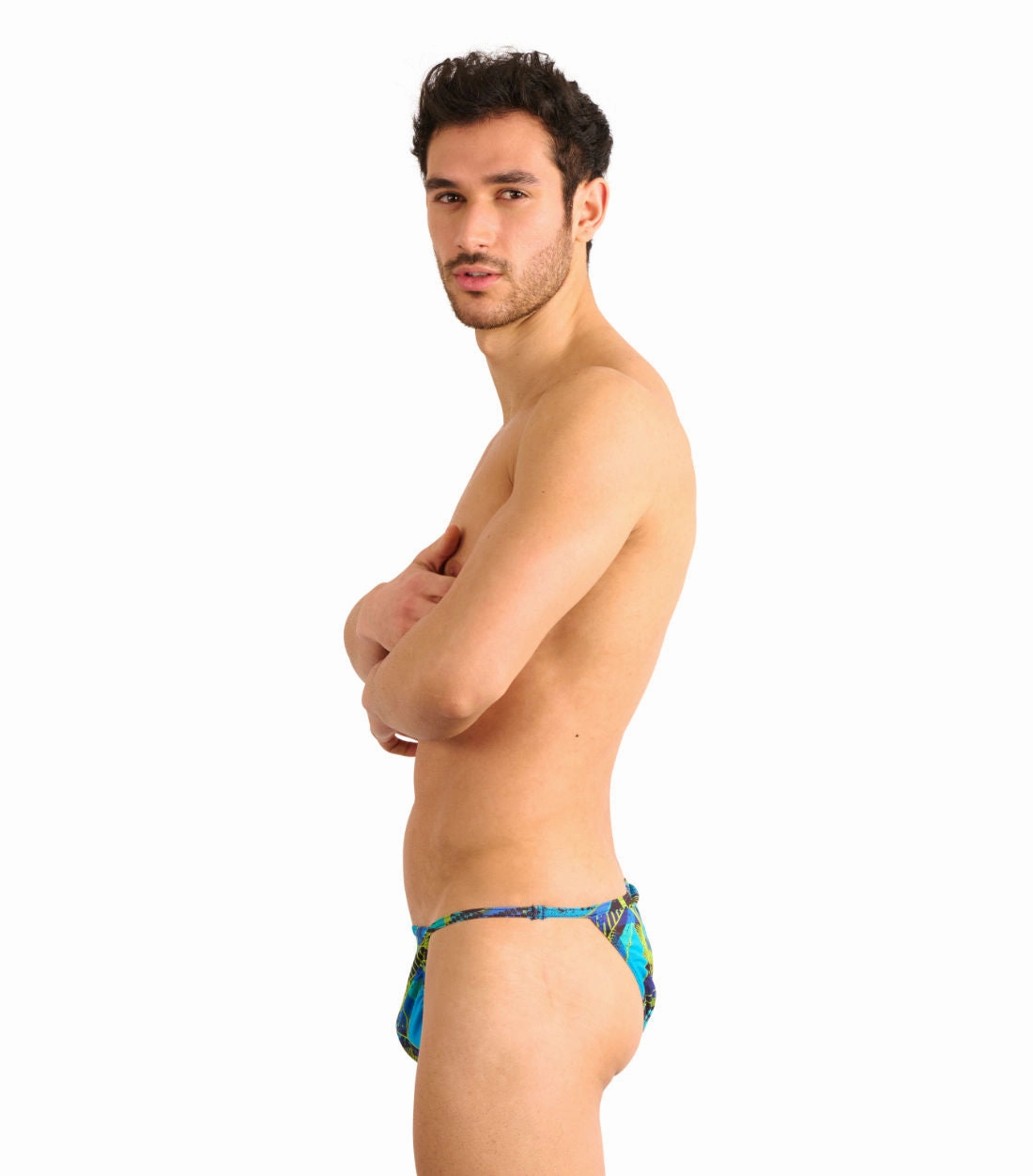 Aruba Tan Through Swim Tanga
