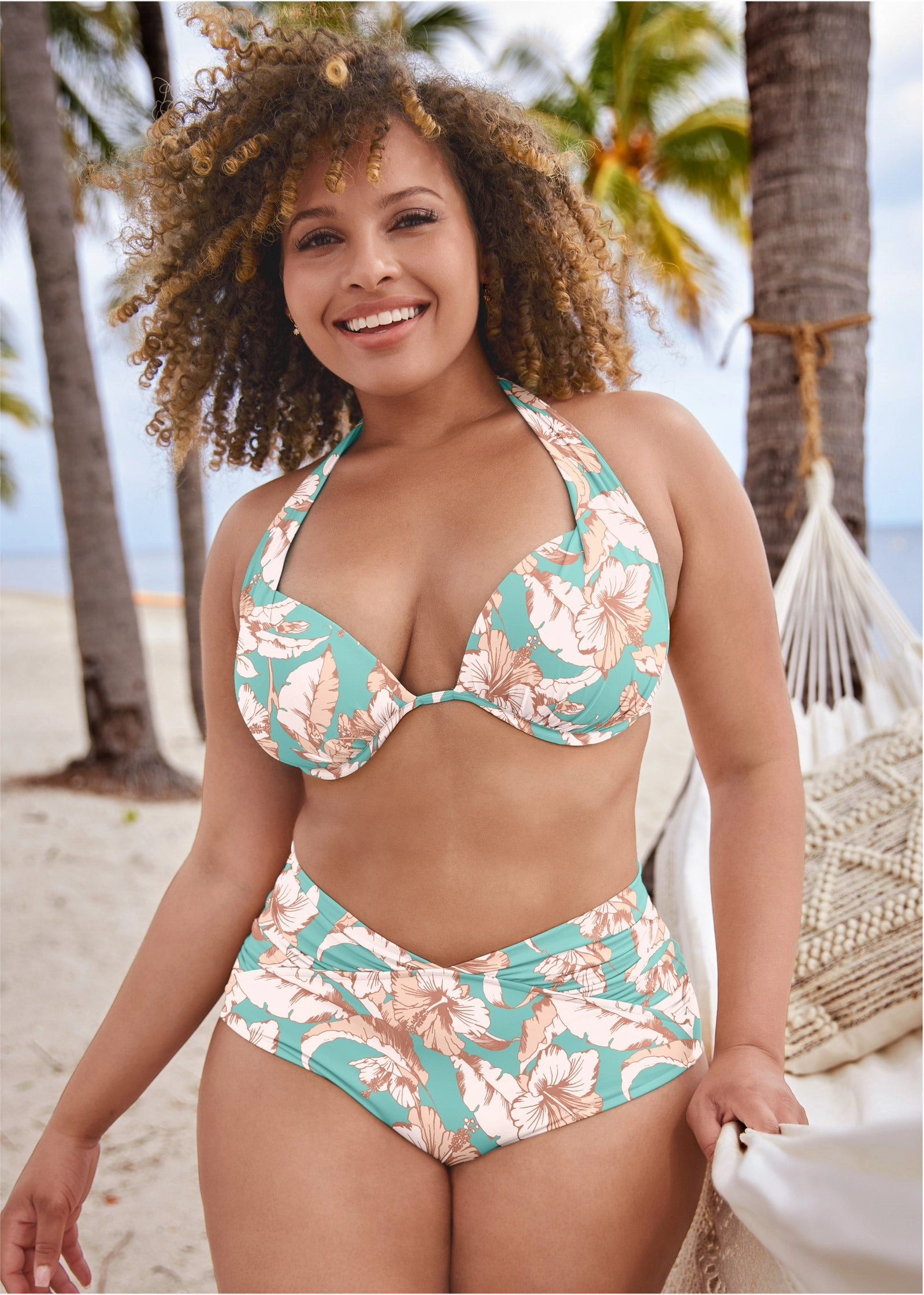 Audri Moderate Bottom - Seaside Tropics
