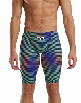 Avictor 2.0 Luminis Jammer - Electric Lime tyr competition swimwear, tyr swimsuits for athletes