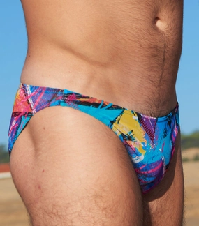 Bahama Tan Through Swim Micro Brief affordable men's swimwear, summer swimwear for men