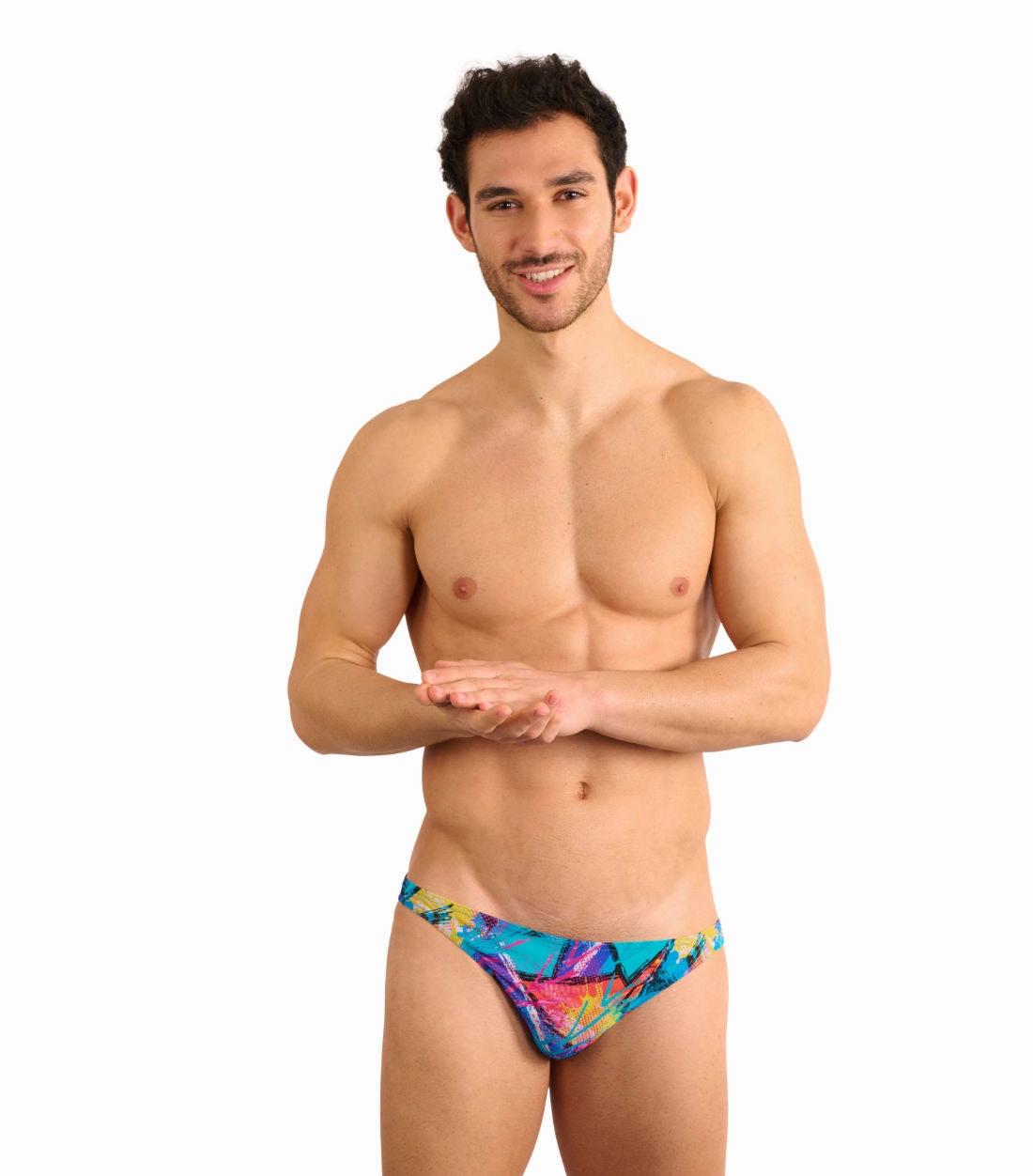 Bahama Tan Through Swim Micro Brief