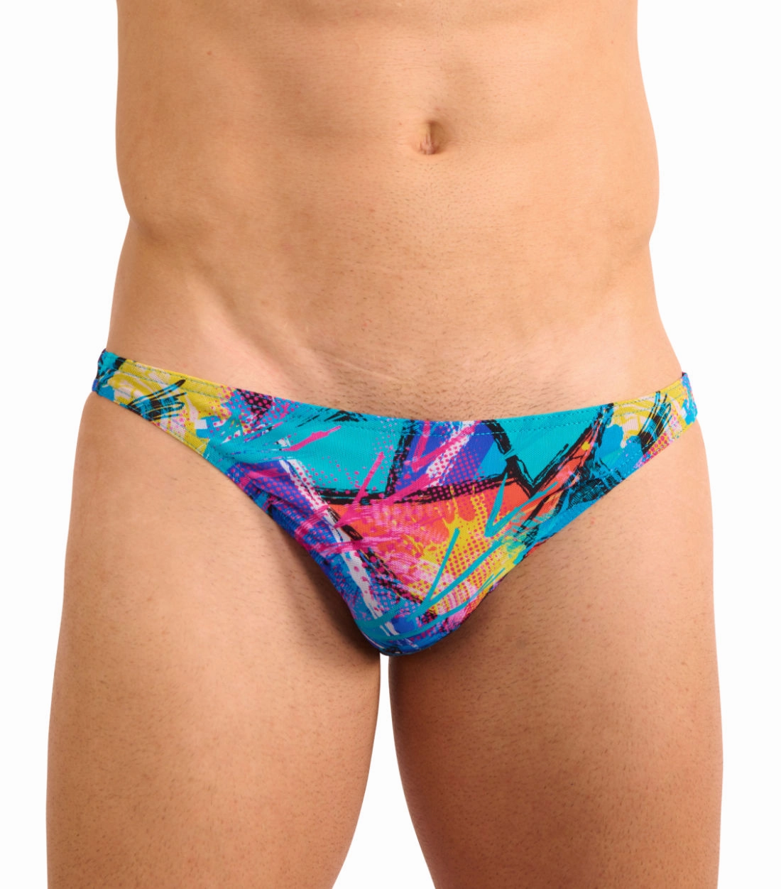Bahama Tan Through Swim Micro Brief