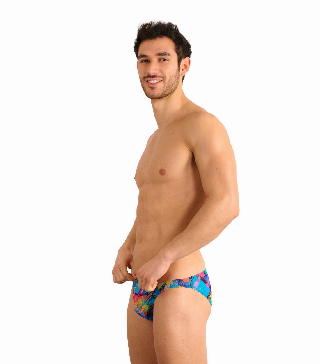 Bahama Tan Through Swim Micro Brief