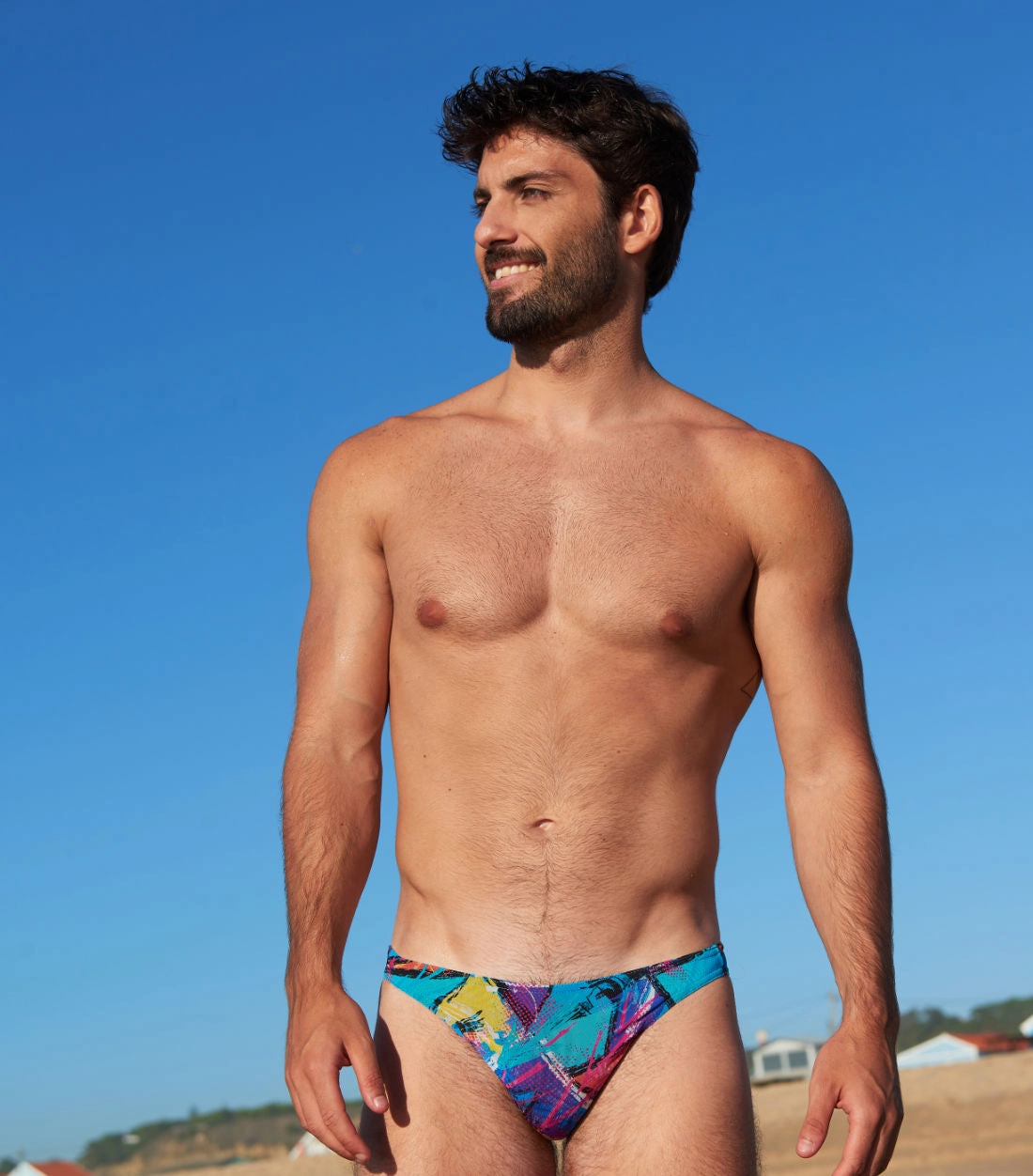 Bahama Tan Through Swim Micro Brief