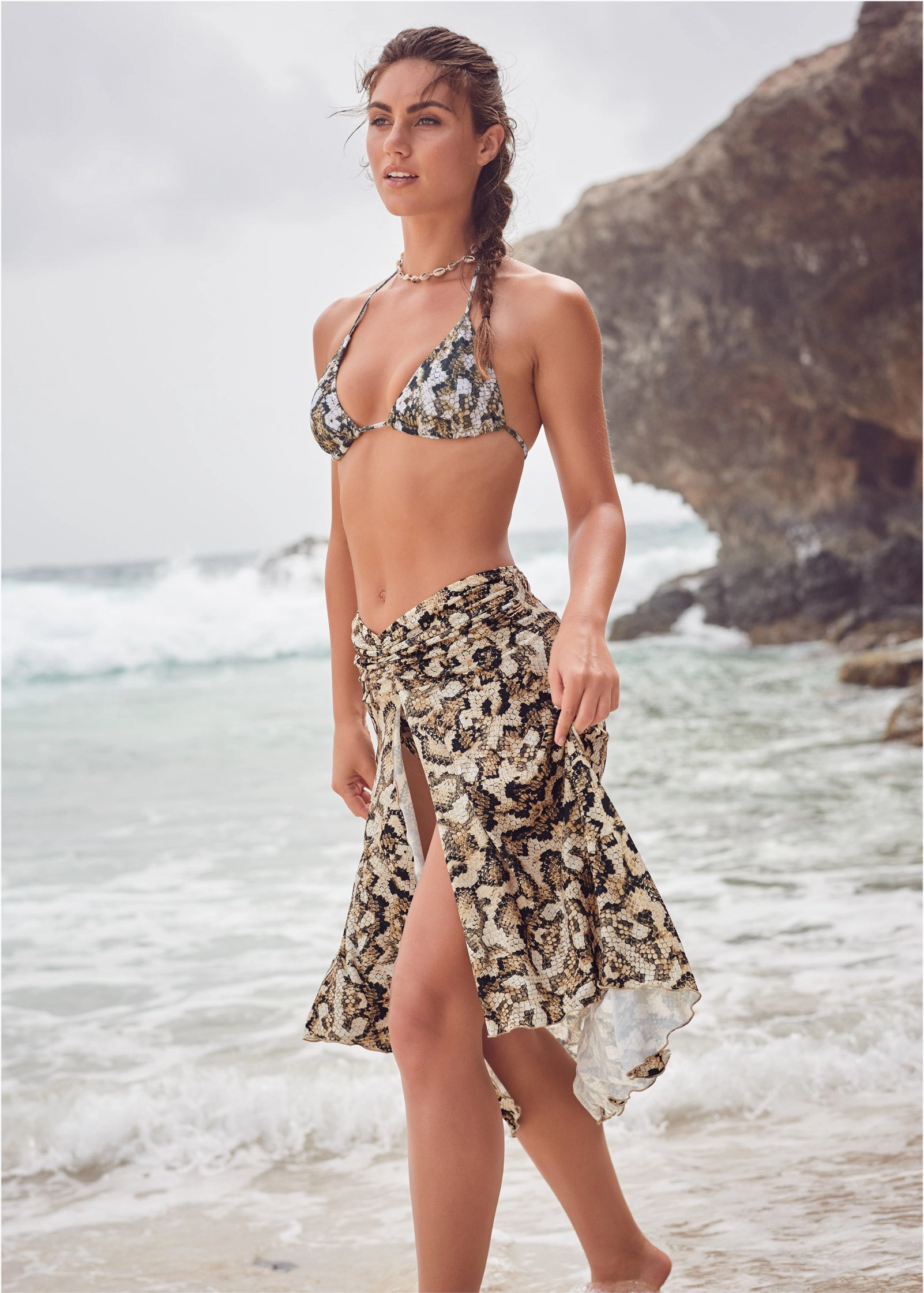 Bahamas Triangle Bikini Top - Snakebite