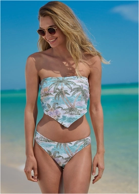 Bali Moderate Bottom - Island Tides womens sun protection swimwear, trendy swimwear collection