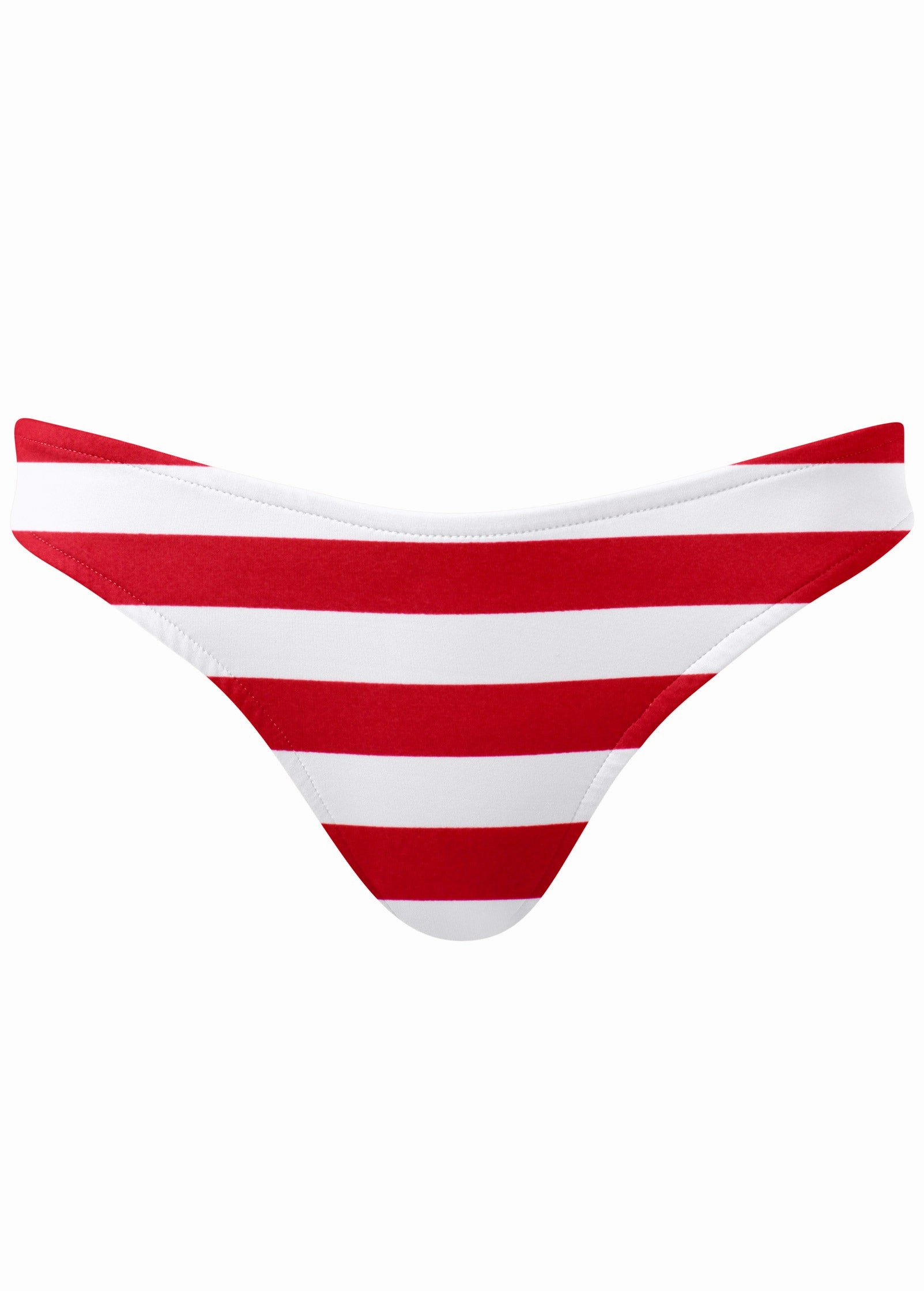 Bali Moderate Bottom - Red & White Stripe