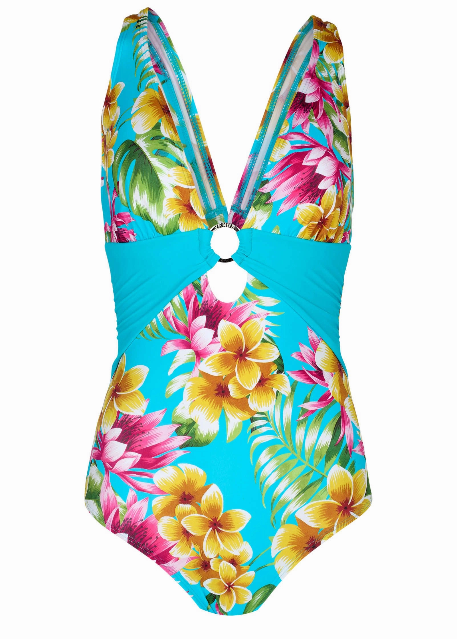 Barbados One-Piece - Highlighted Tropic
