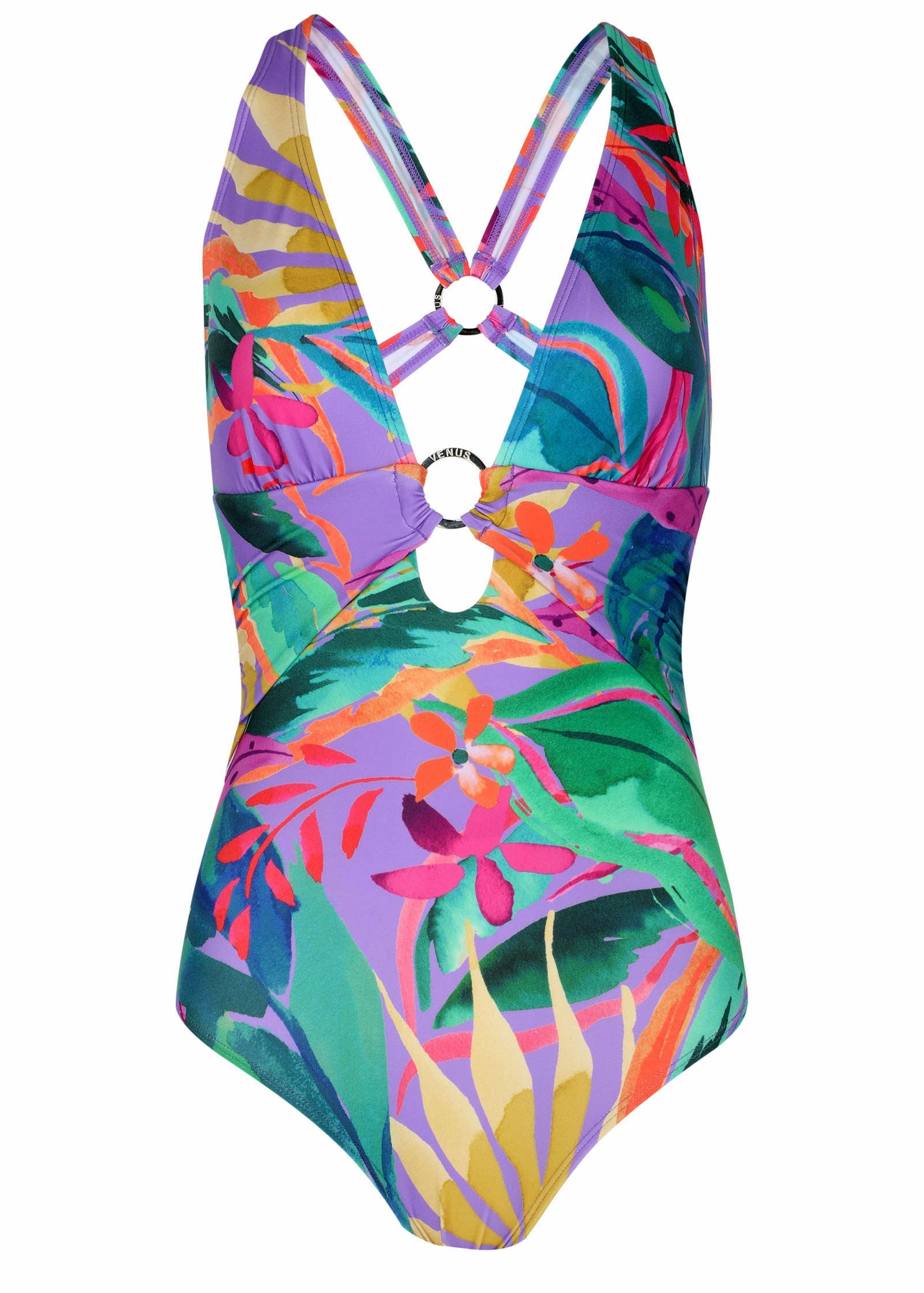 Barbados One-Piece - Purple Paradise