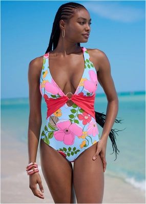 Barbados One-Piece - Soft Meadow swimwear for all body types, comfortable womens beachwear