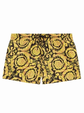 Baroque Swimsuit summer mens swimwear, mens athletic swimwear