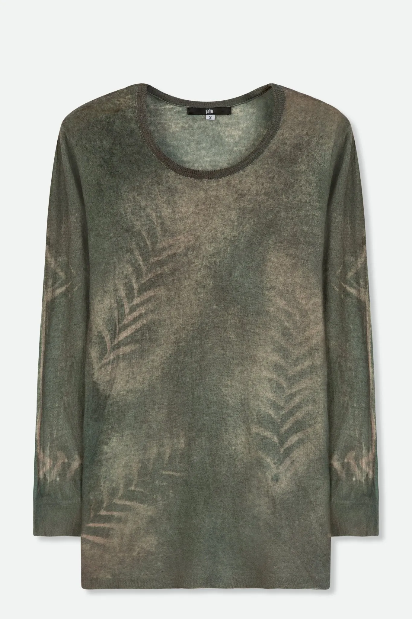 BASILE CREW IN HAND-DYED LIGHTWEIGHT CASHMERE