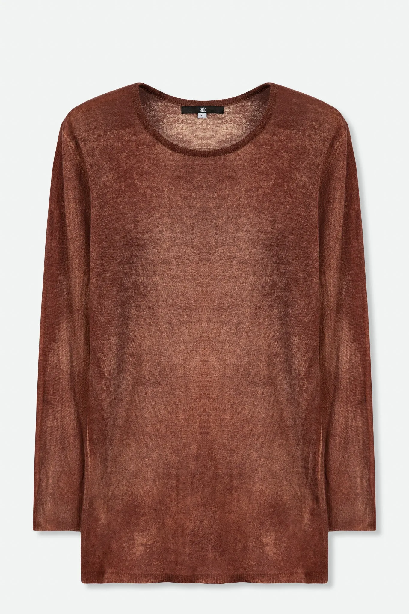 BASILE CREW IN HAND-DYED LIGHTWEIGHT CASHMERE