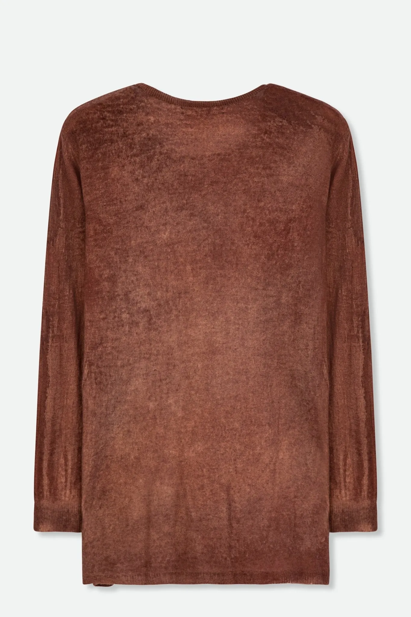 BASILE CREW IN HAND-DYED LIGHTWEIGHT CASHMERE