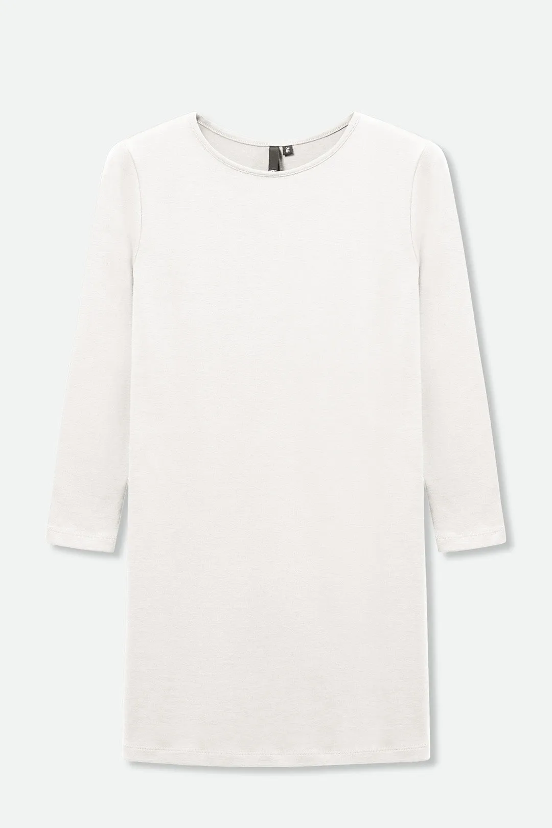 BATEAU NECK IN PIMA COTTON STRETCH