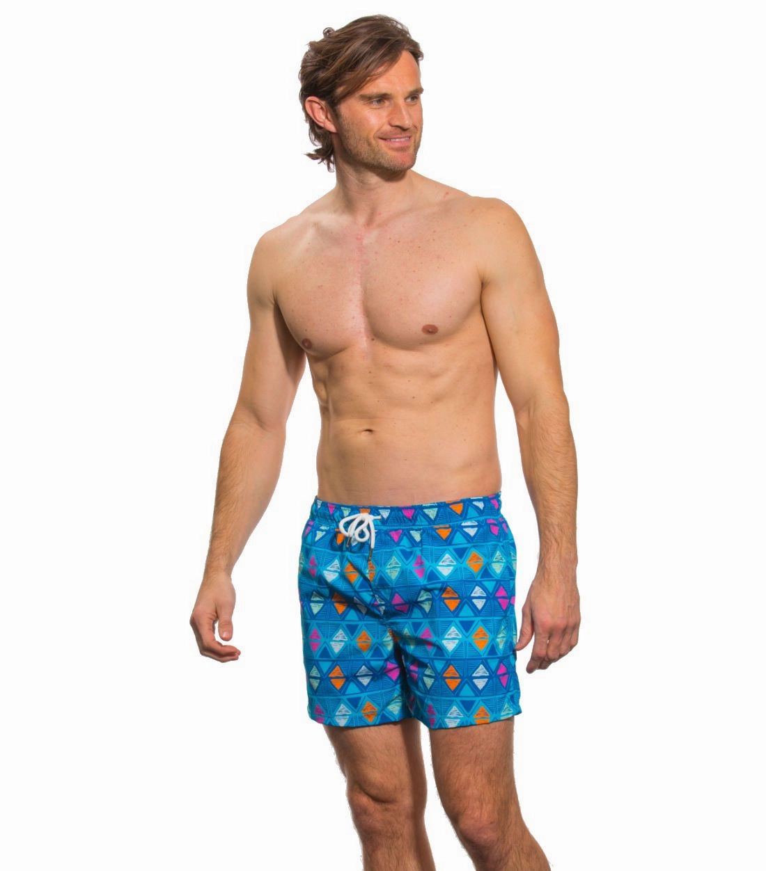 Beach Board Shorts Aztec